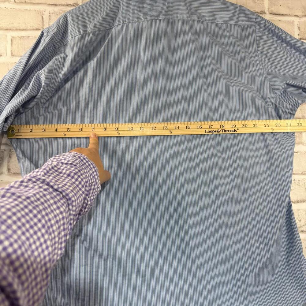 Polo by Ralph‎ Lauren Alcott 100% Cotton Dress Shirt Men's Size 16 1/2 - 32/33 - Picture 5 of 5